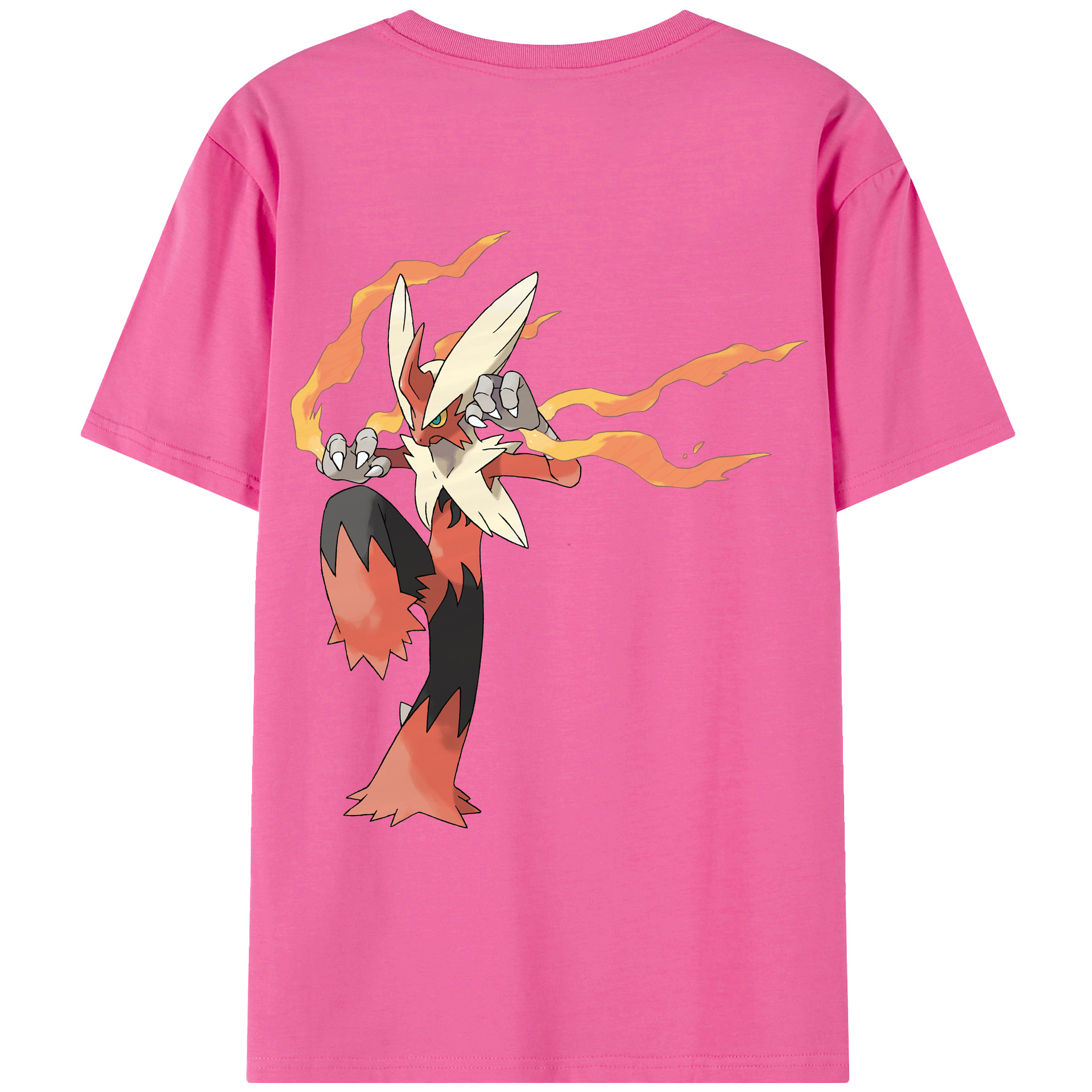 （画像用） ポケットモンスター Pokémon レディース半袖Tシャツ(バックプリント)